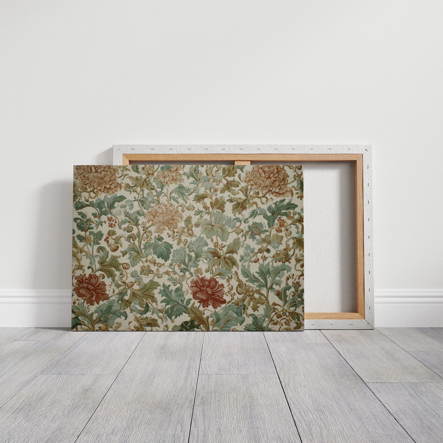 Vintage Blooms Meet Holiday Light