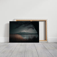 Stillness Beneath the Snow Peak