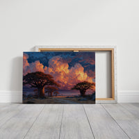 Baobabs Watch the Sky Catch Fire