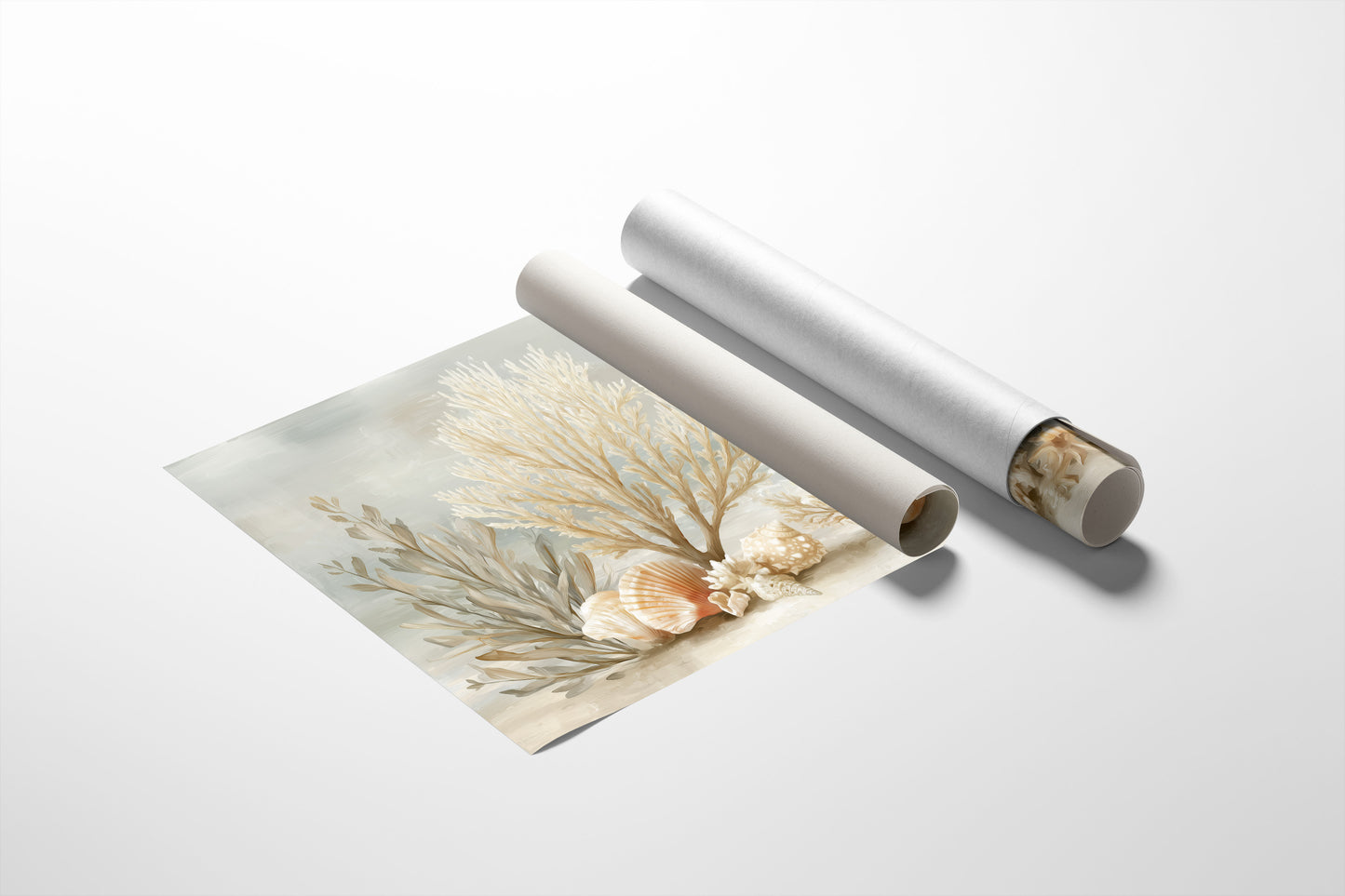 Coral Symphony In Pale Sunlight