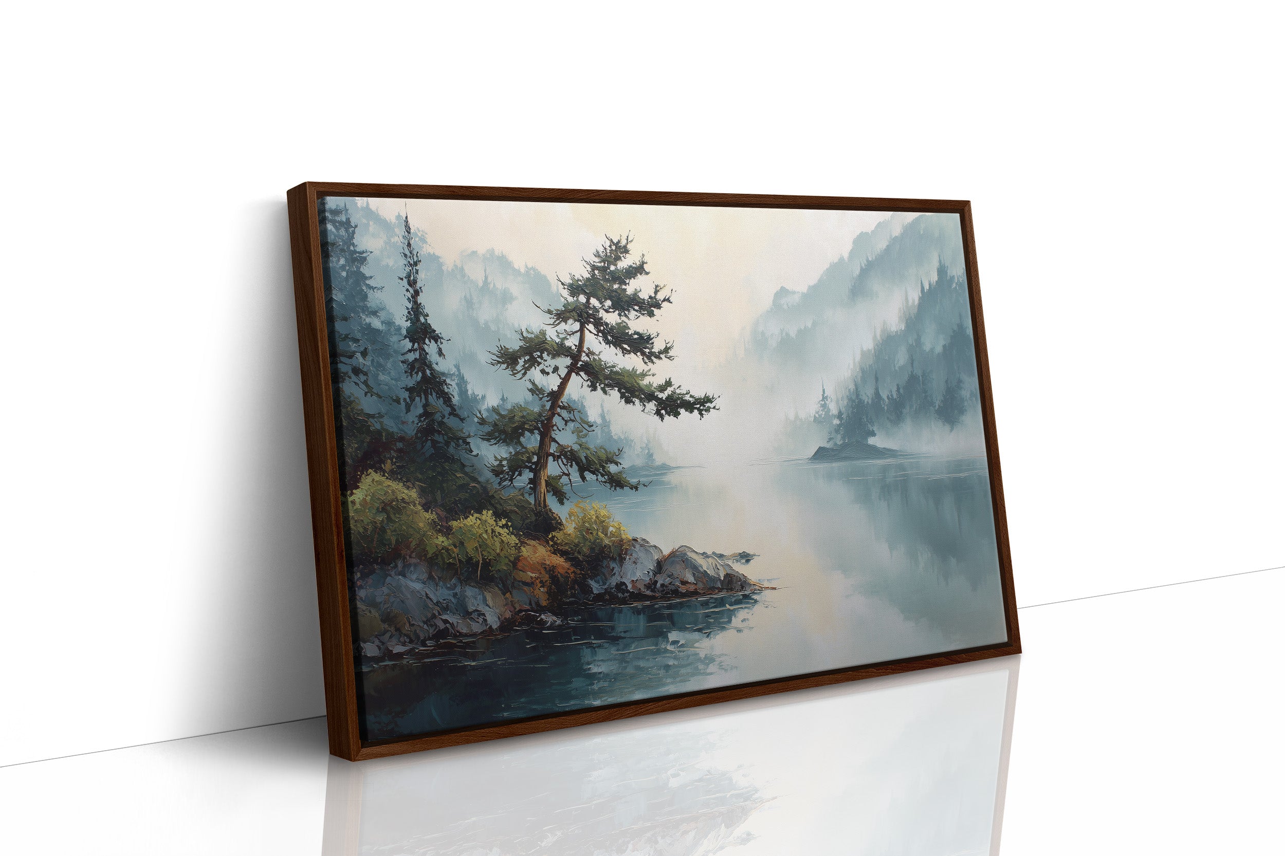 Lone Pine Guards Misty Waters