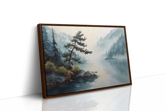 Lone Pine Guards Misty Waters