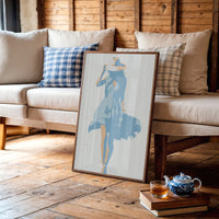 Sunkissed Steps in Blue
