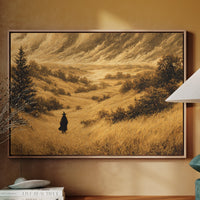 Wandering Through Golden Fields