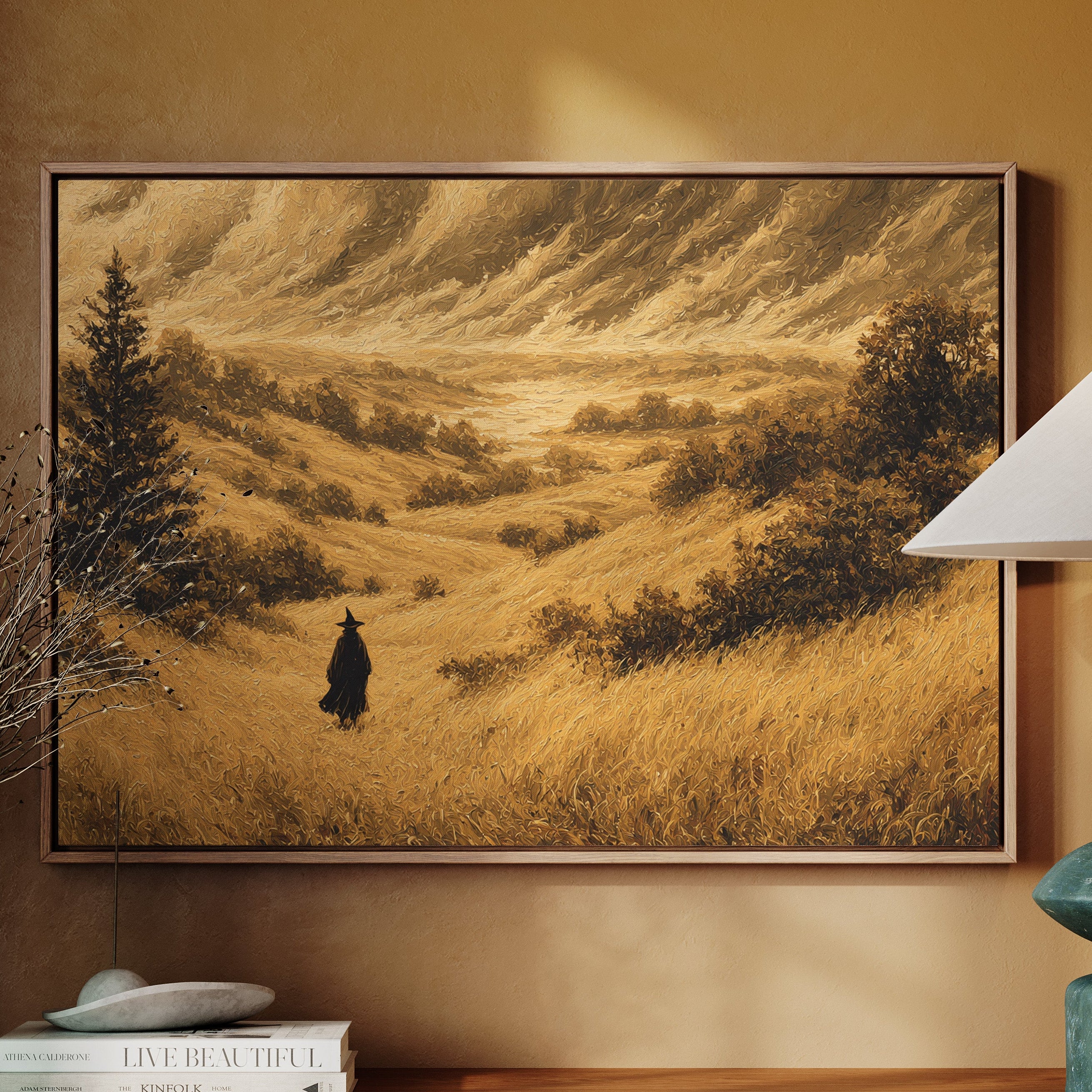 Wandering Through Golden Fields