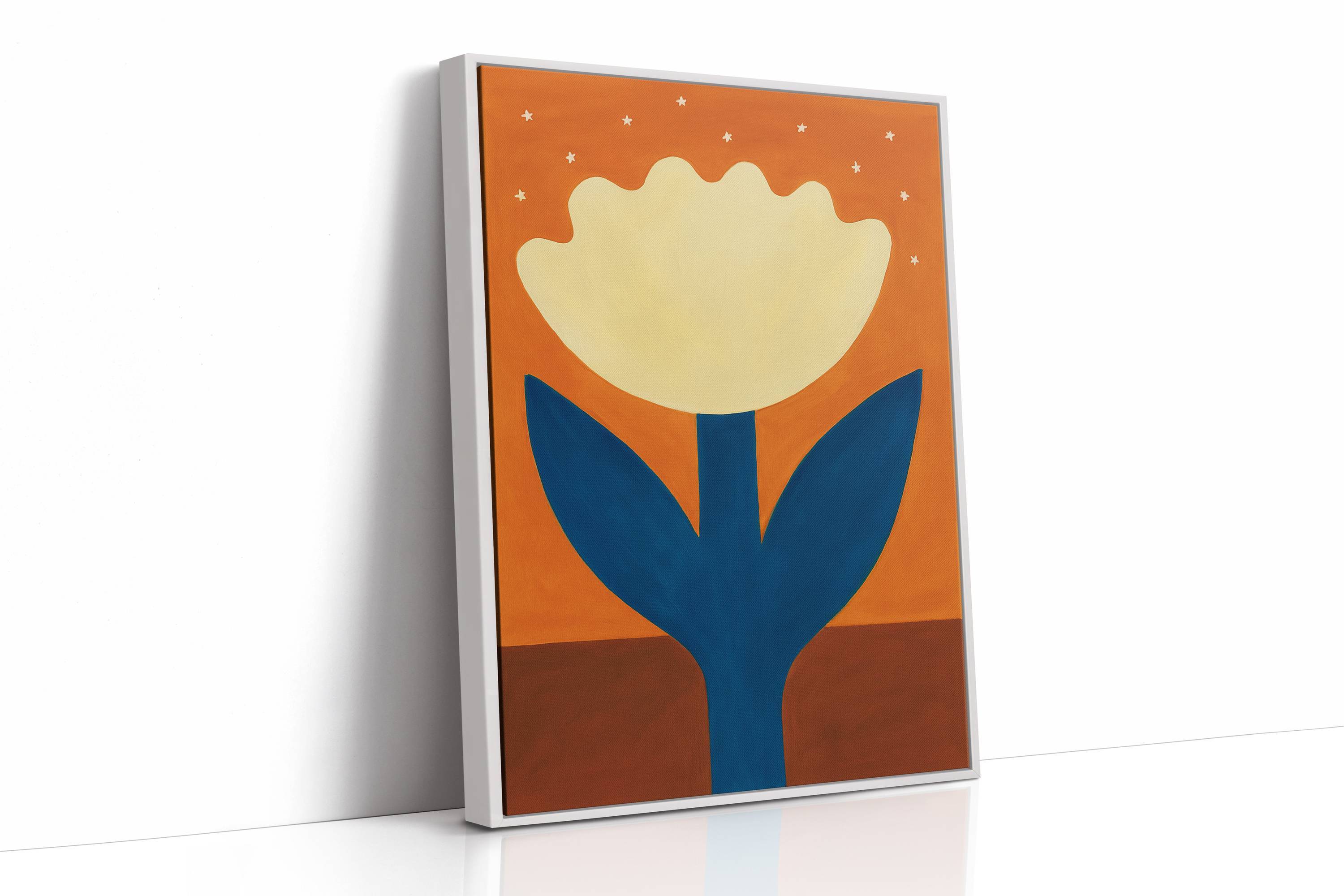 Moonlit Tulip Reaches For Stars