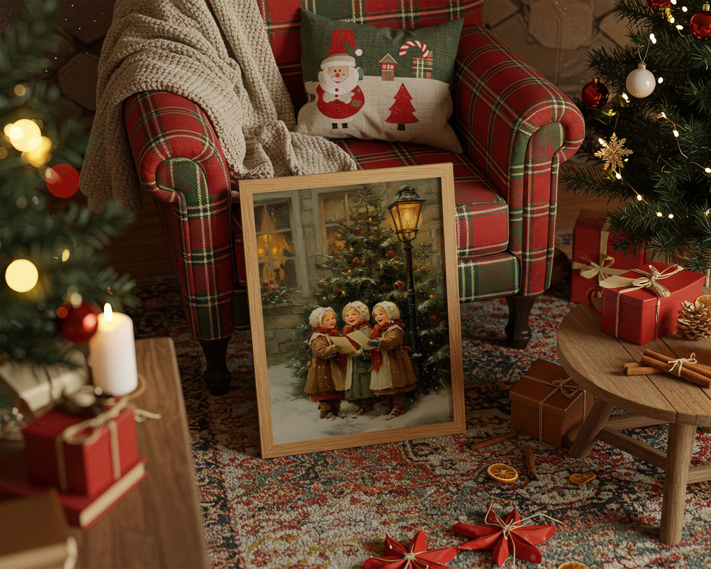 Winter Carols Light The Evening Home