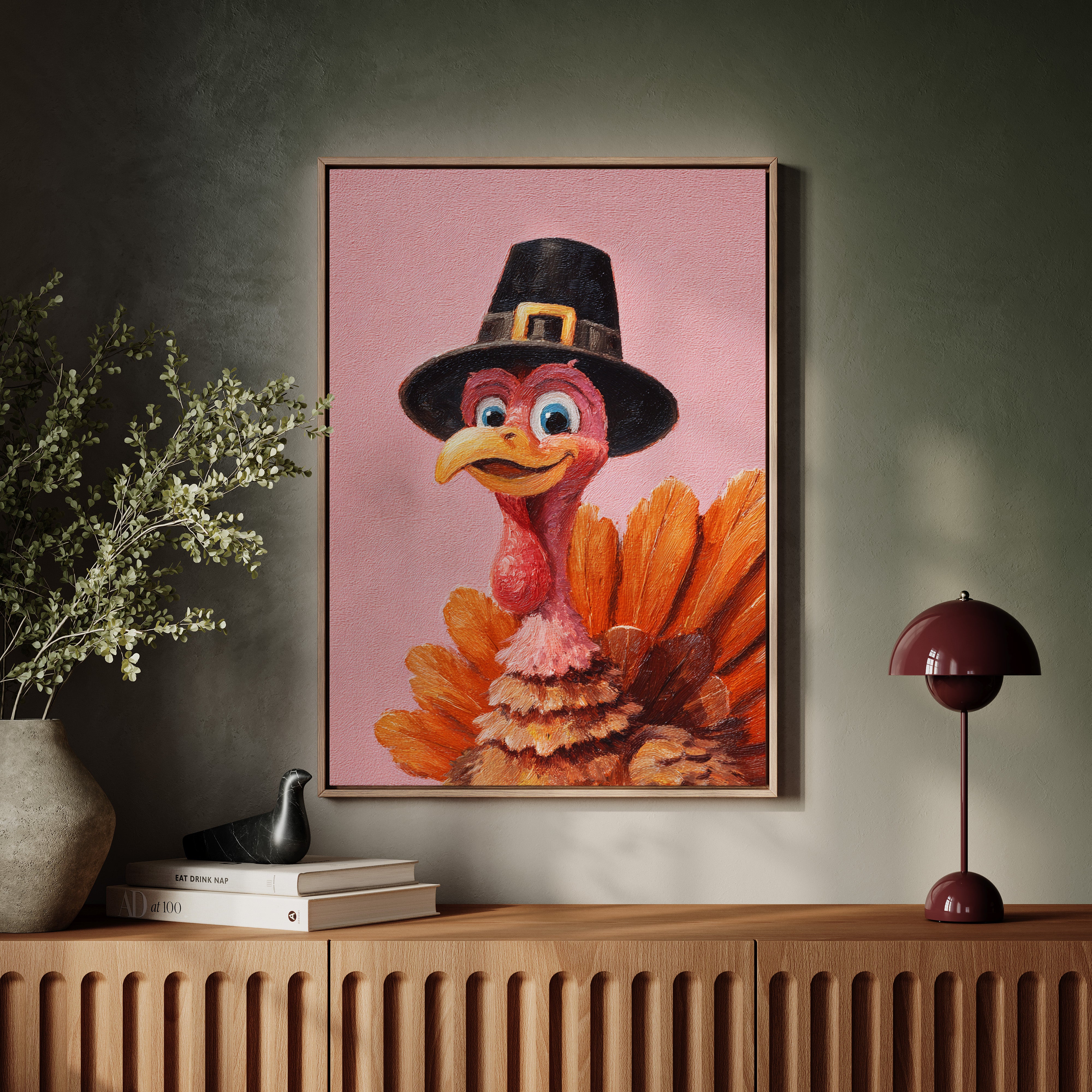 Pilgrim Turkey's Pink November Tale