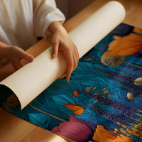 The Garden That Only Blooms at Night
