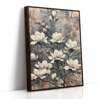 Magnolia Sprawl on Weathered Copper