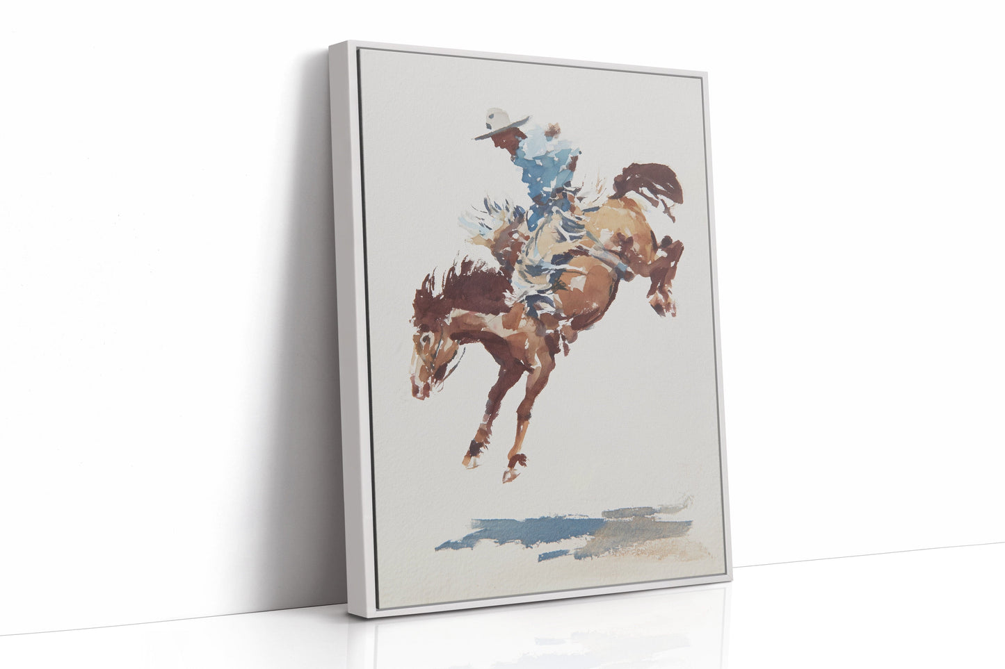 Bronc Tales Dance Through Sky