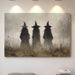 Three Figures in the Mist