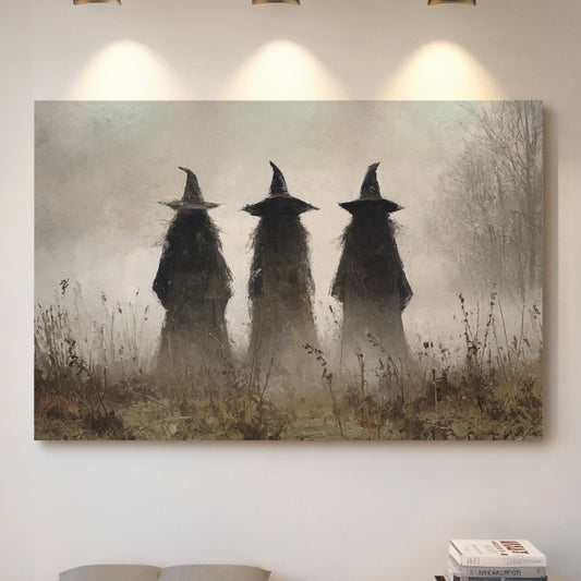 Three Figures in the Mist