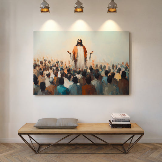 He Spoke to the Multitude
