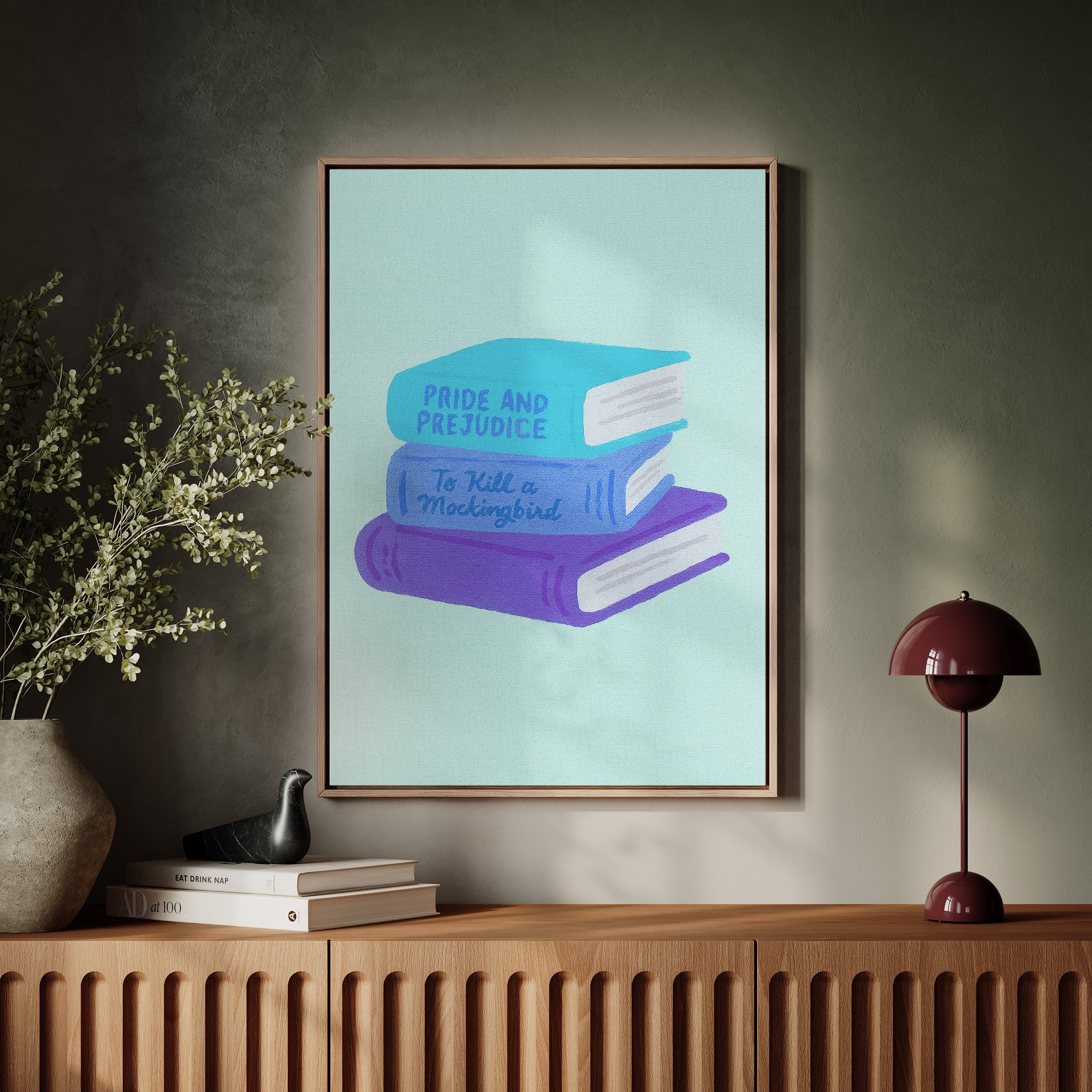 Classic Books Meet Desert Solitude