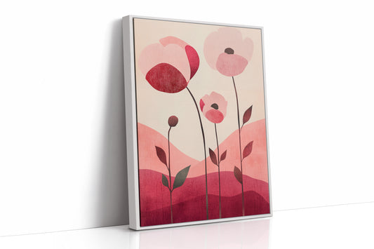 Pink Poppies Dance At Dawn