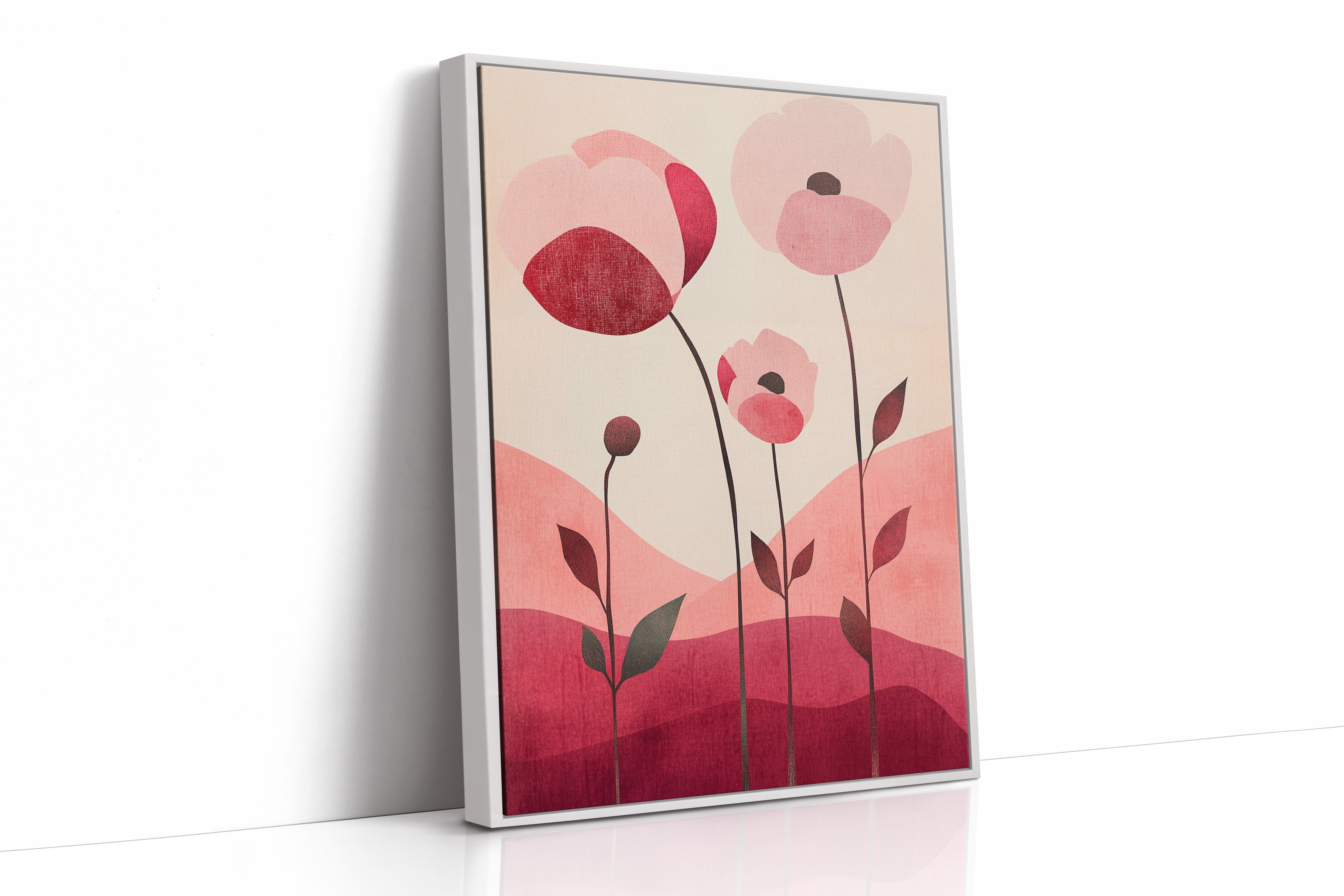 Pink Poppies Dance At Dawn