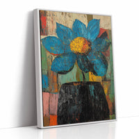 Blue Petals Paint Their Story