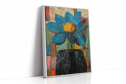 Blue Petals Paint Their Story