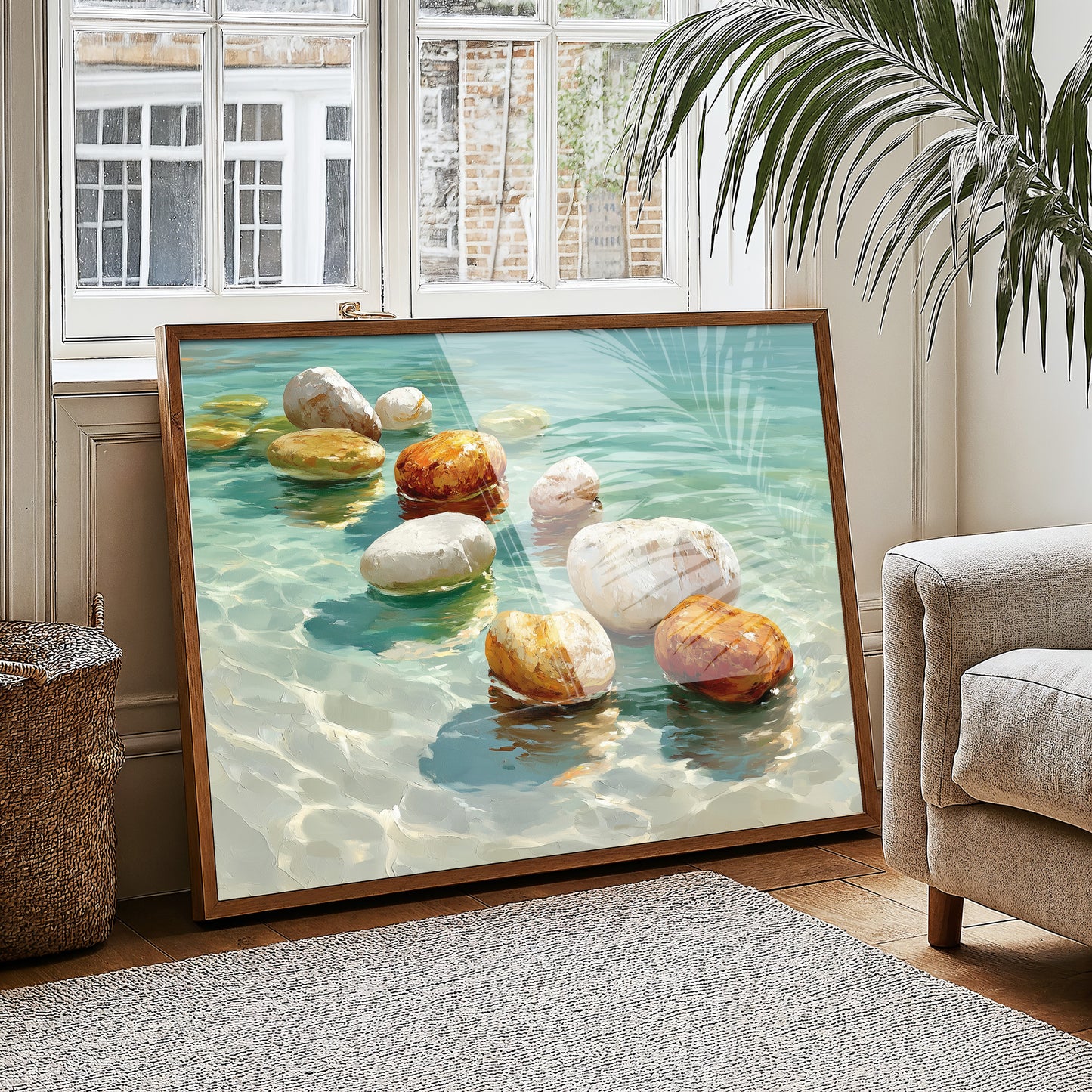 Stones Dance In Turquoise Waters