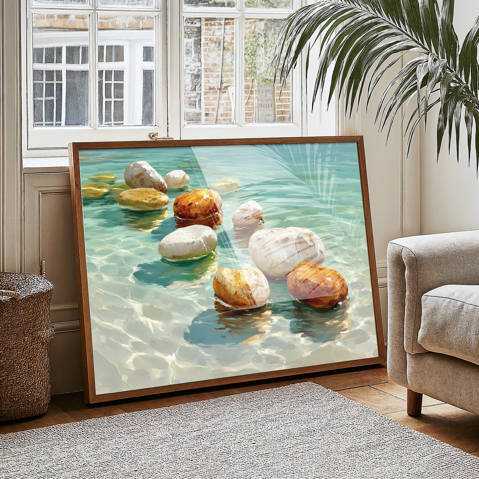 Stones Dance In Turquoise Waters