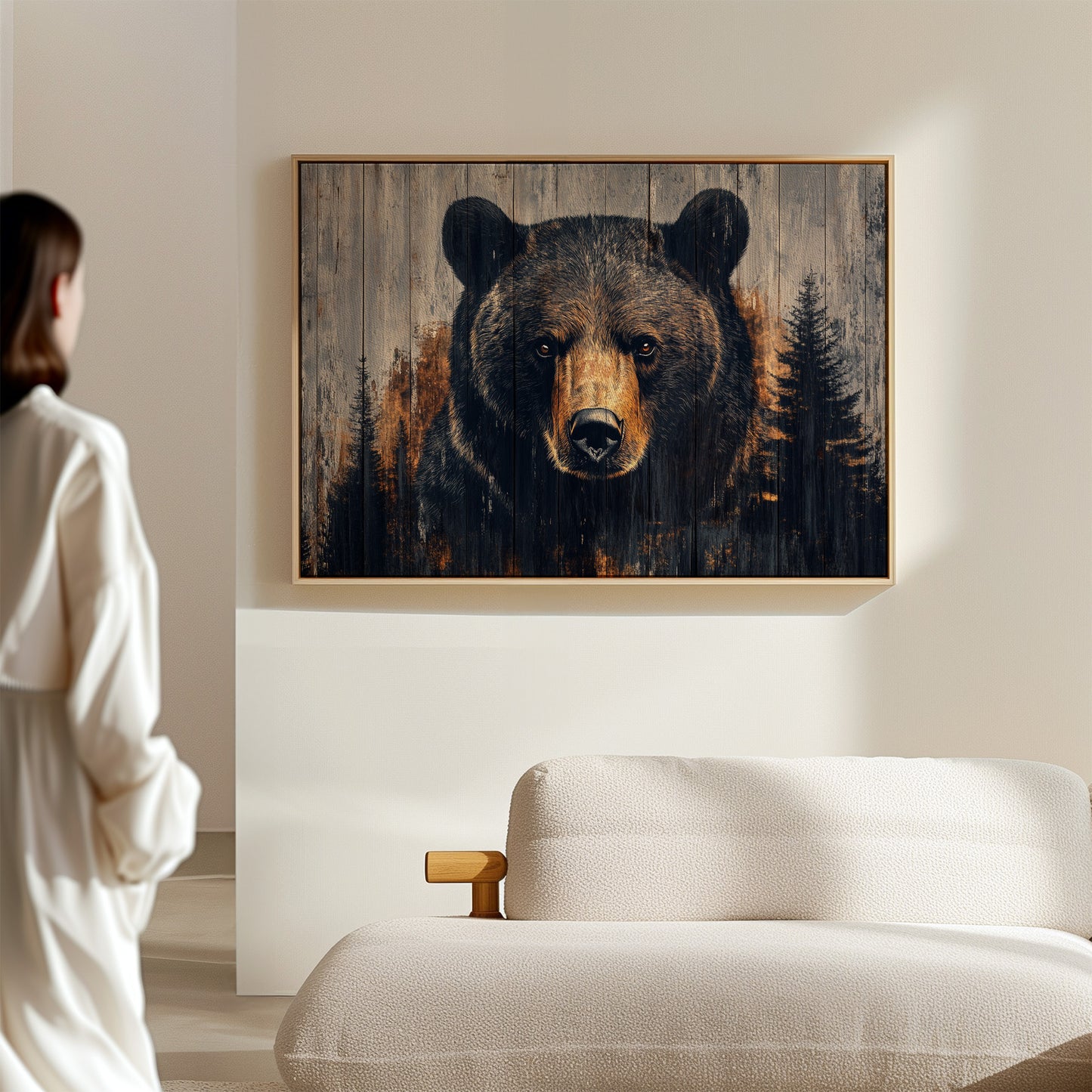 Forest King's Ancient Wood Portrait