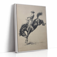 Wild Bronc Writes Prairie Legend
