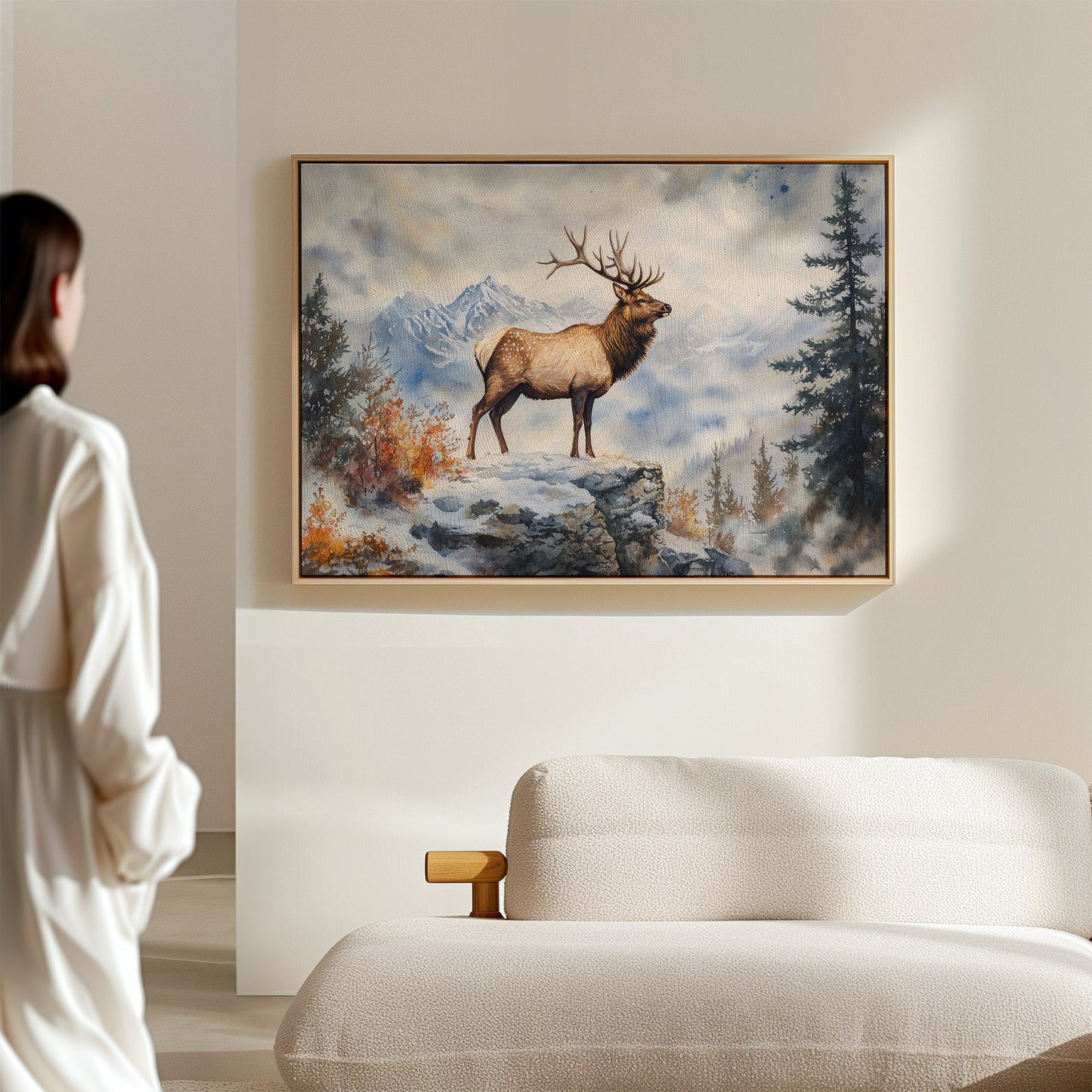 Winter Majesty Claims Mountain Peak