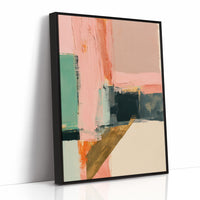 Blush Mint Gold Color Block