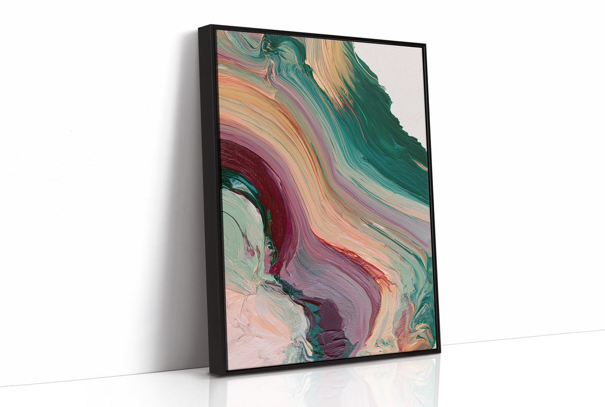 Emerald Wine Marbled Flow