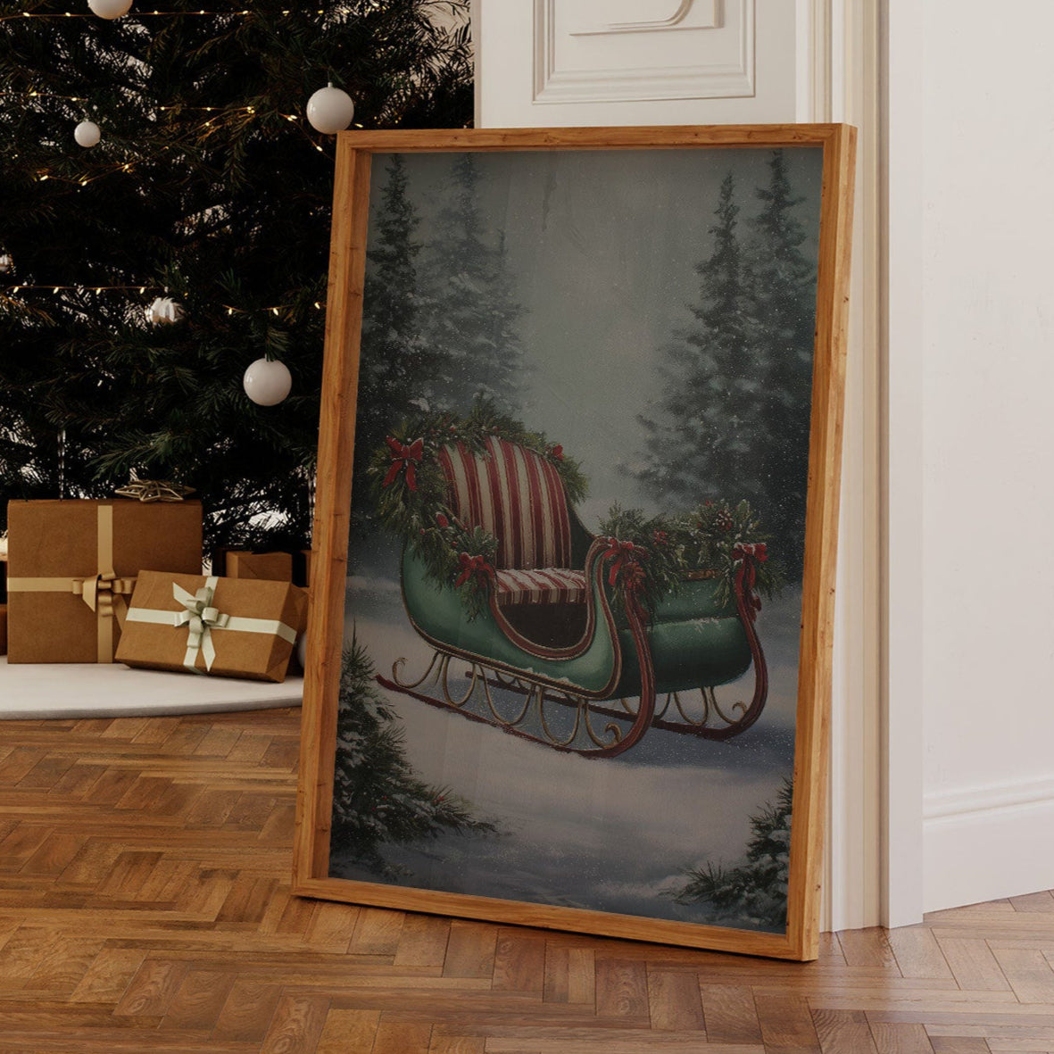 Magic Waits In Winter's Sleigh