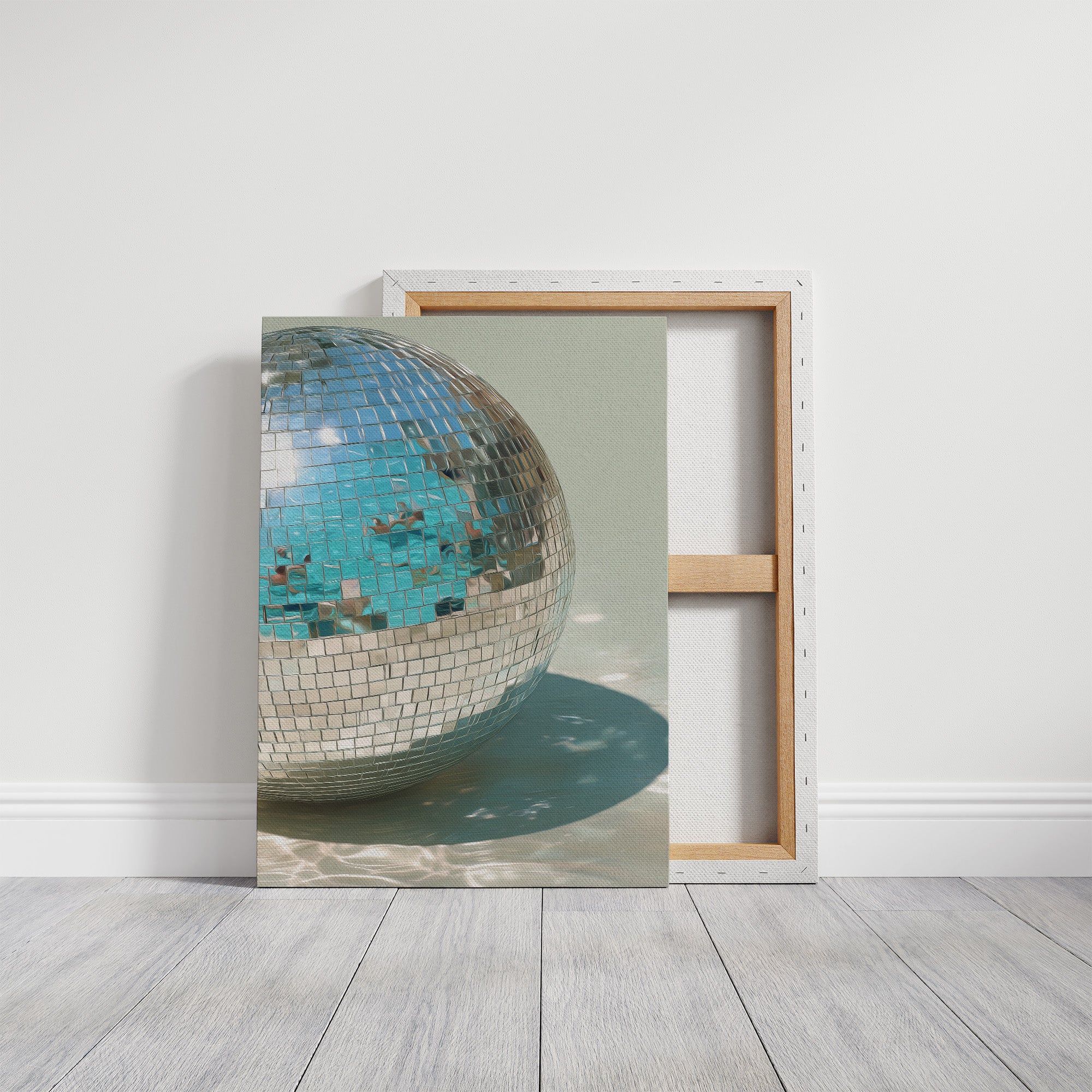 Reflections in Aqua Light