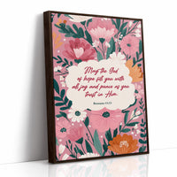 Blossoms of Faith: Scripture's Gentle Promise - Romans 15:13