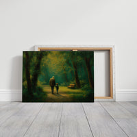 Hand in Hand Through the Woods