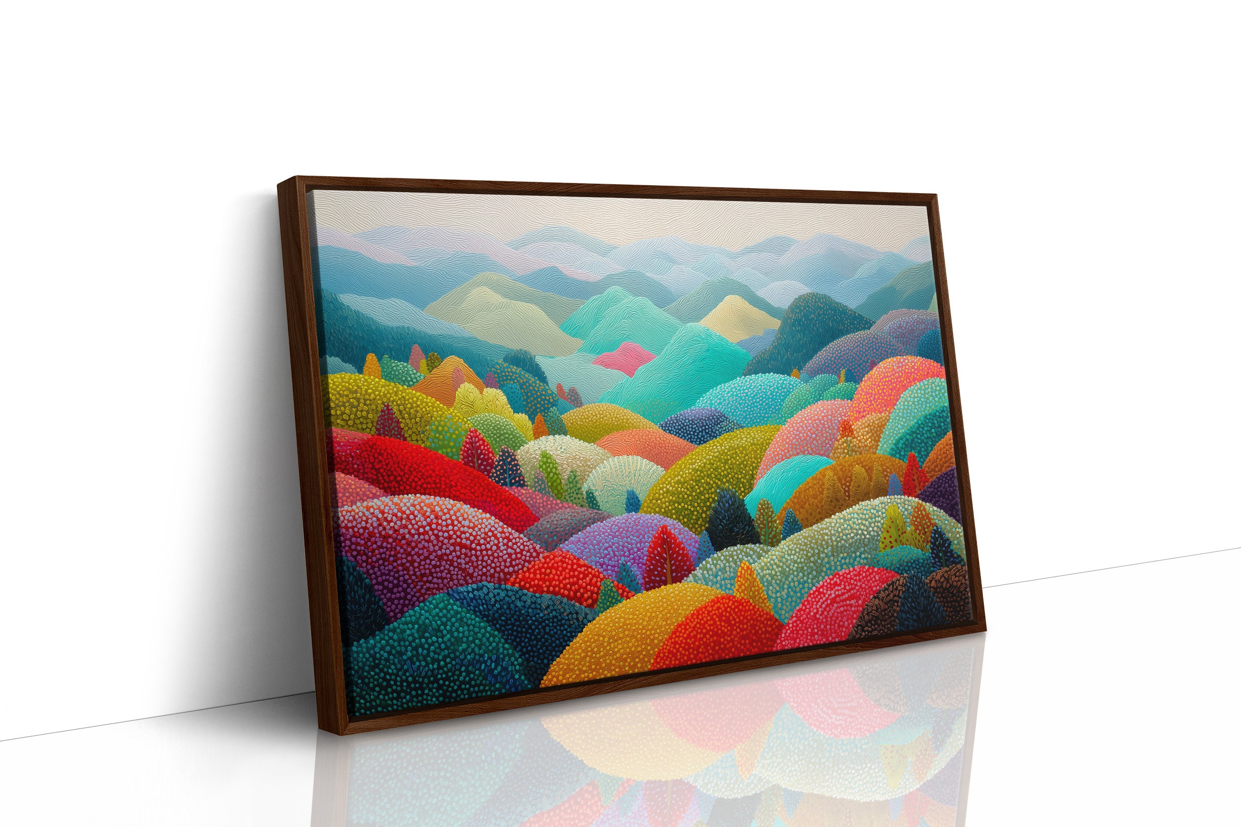 Rolling Hills Paint Summer's Rainbow Song