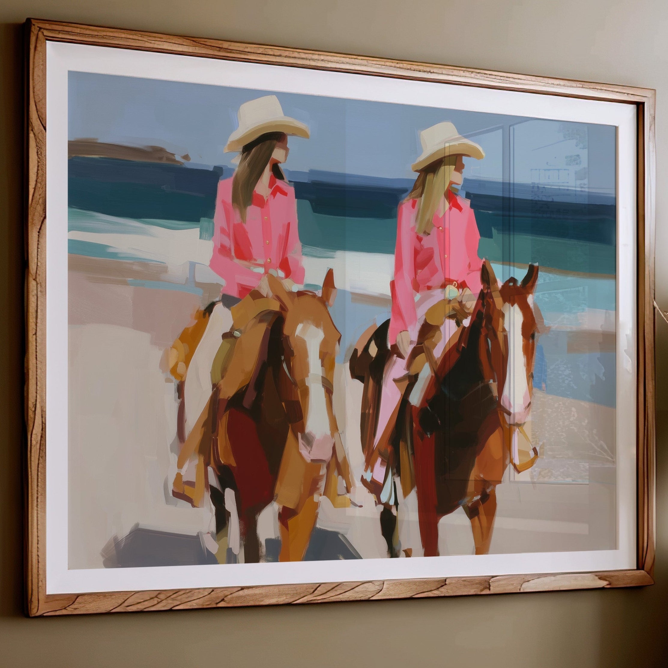 Sisters Riding the Coastal Breeze