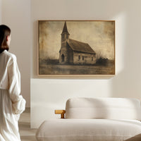 Weathered Faith Stands Against Time