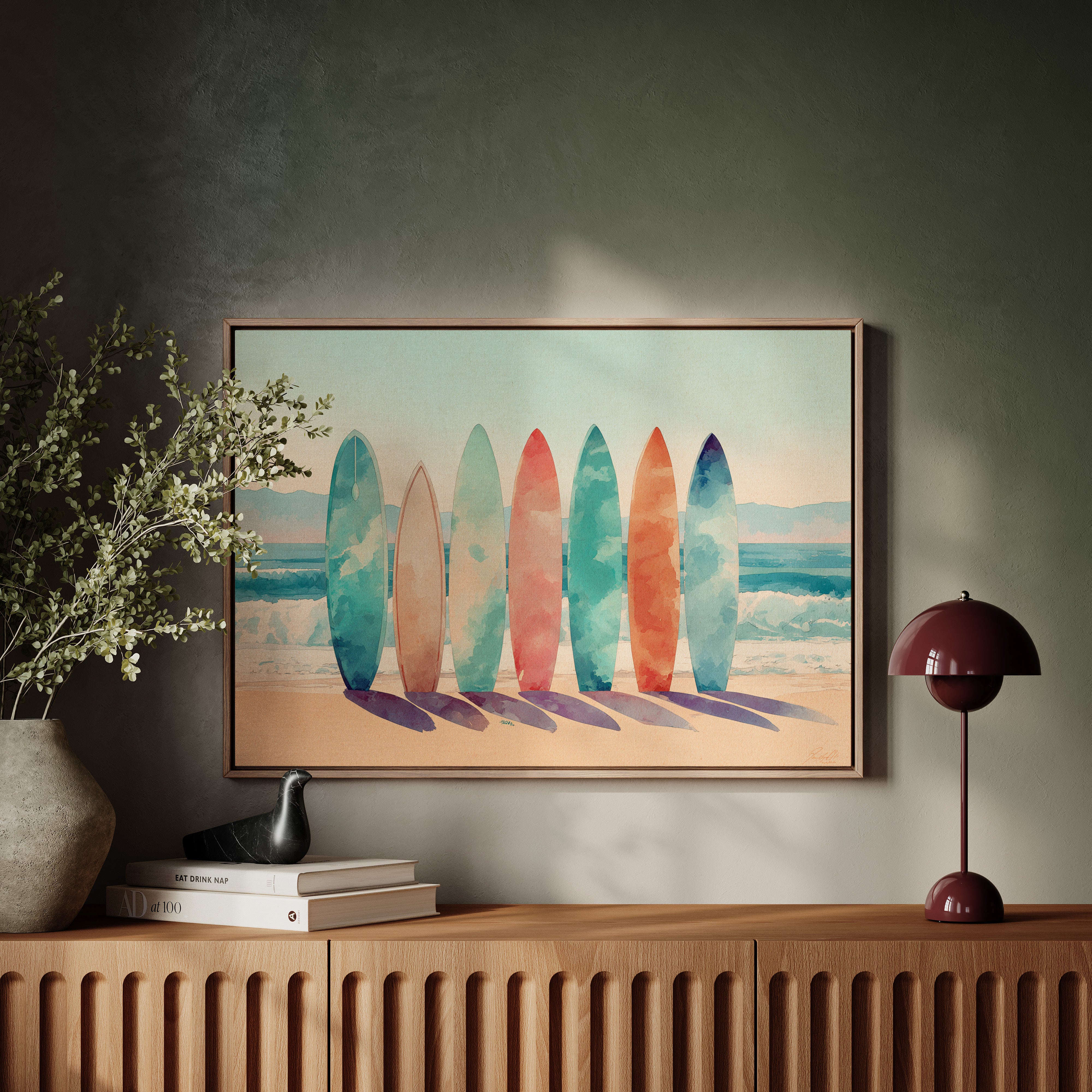 Surfboards Paint Their Summer Stories
