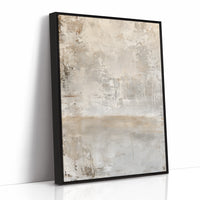 Weathered Neutral Plaster Abstract