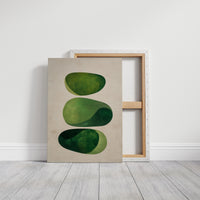 Green Stones Dance In Morning Light