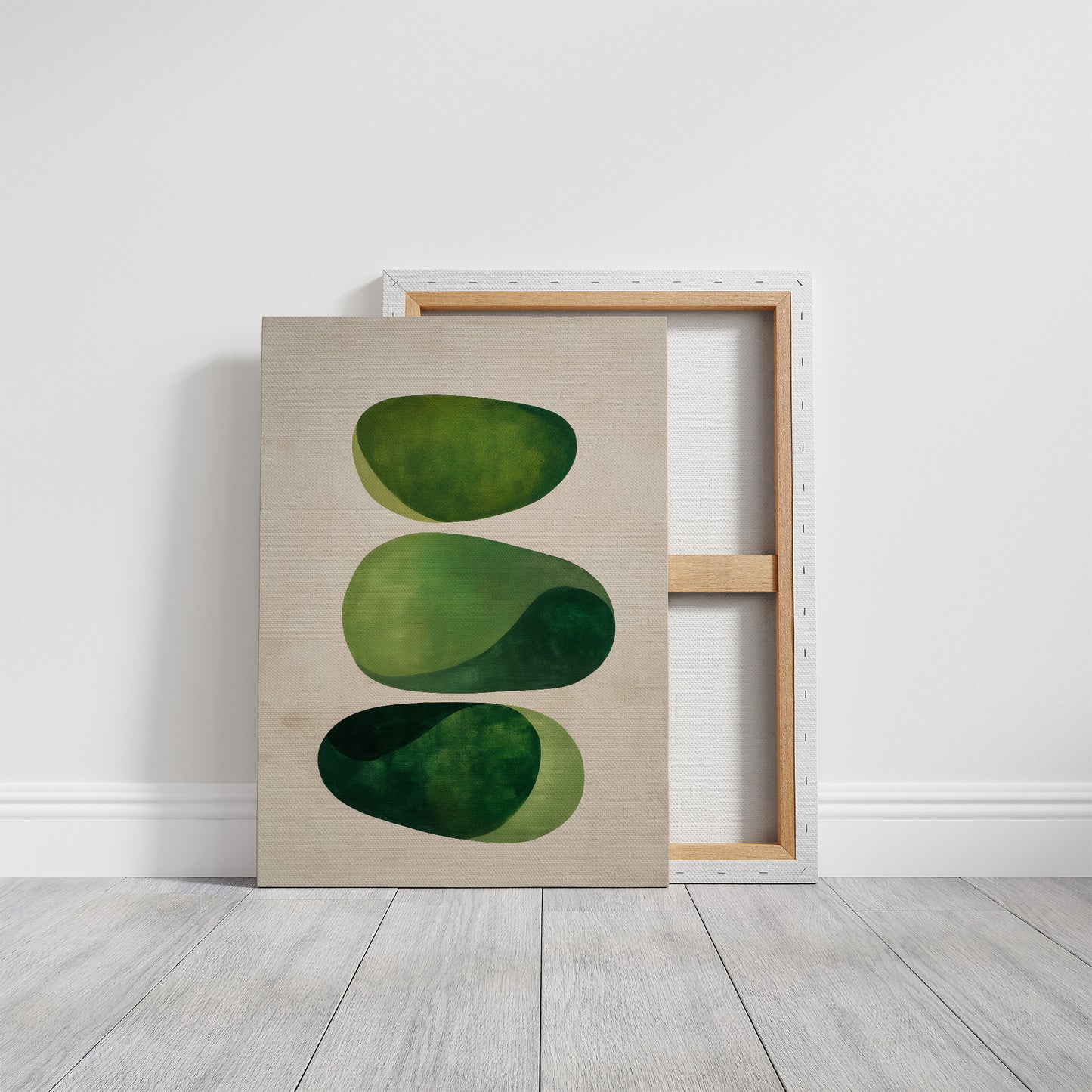 Green Stones Dance In Morning Light