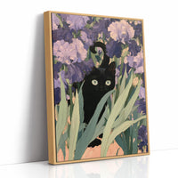 Hide and Seek Among the Irises