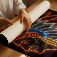Neon Headdress Tribute