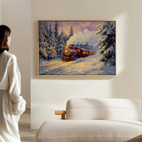 Winter Rails Carry Mountain Dreams