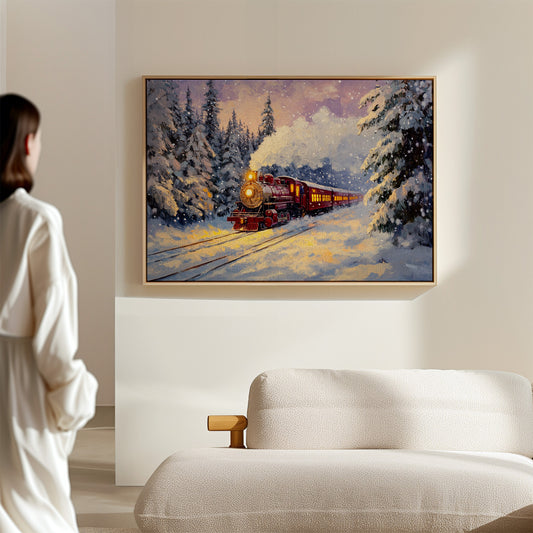 Winter Rails Carry Mountain Dreams