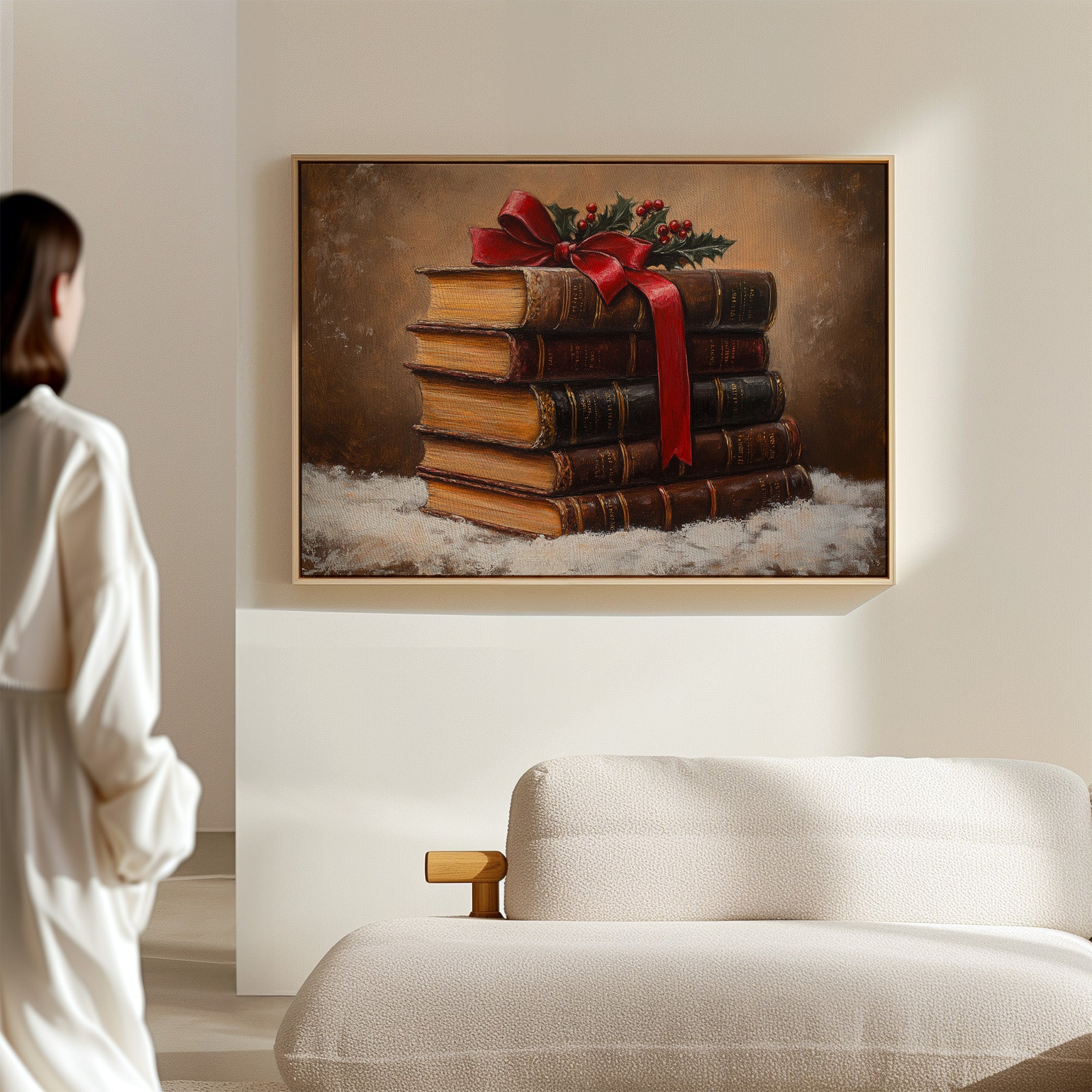 Ancient Stories Bound In Holiday Light