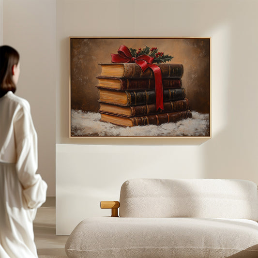 Ancient Stories Bound In Holiday Light