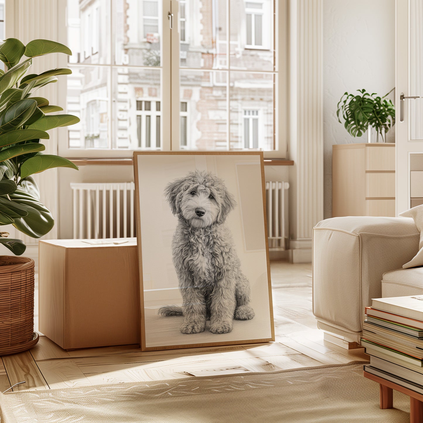 Curly Coat and Kind Eyes