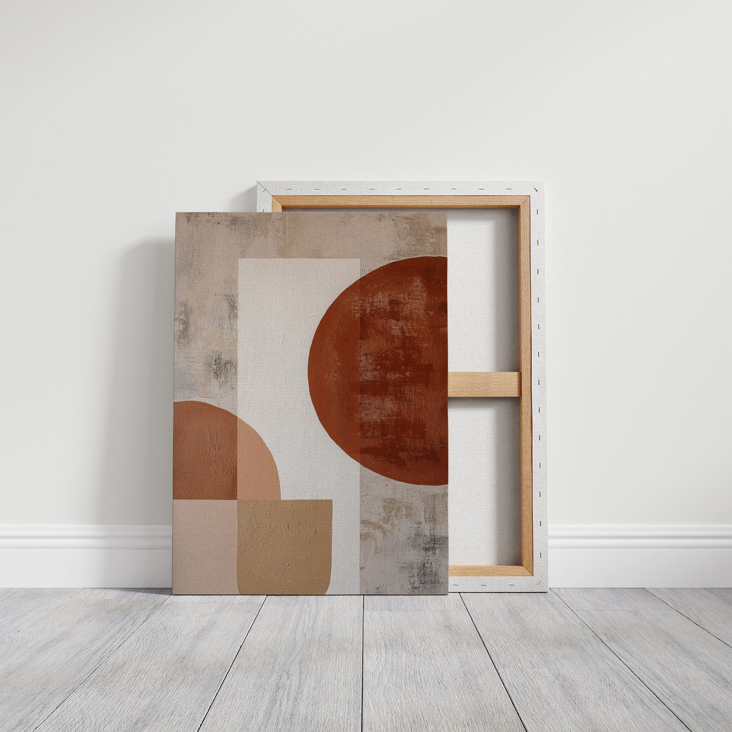 Terracotta Moons Shape Morning Light