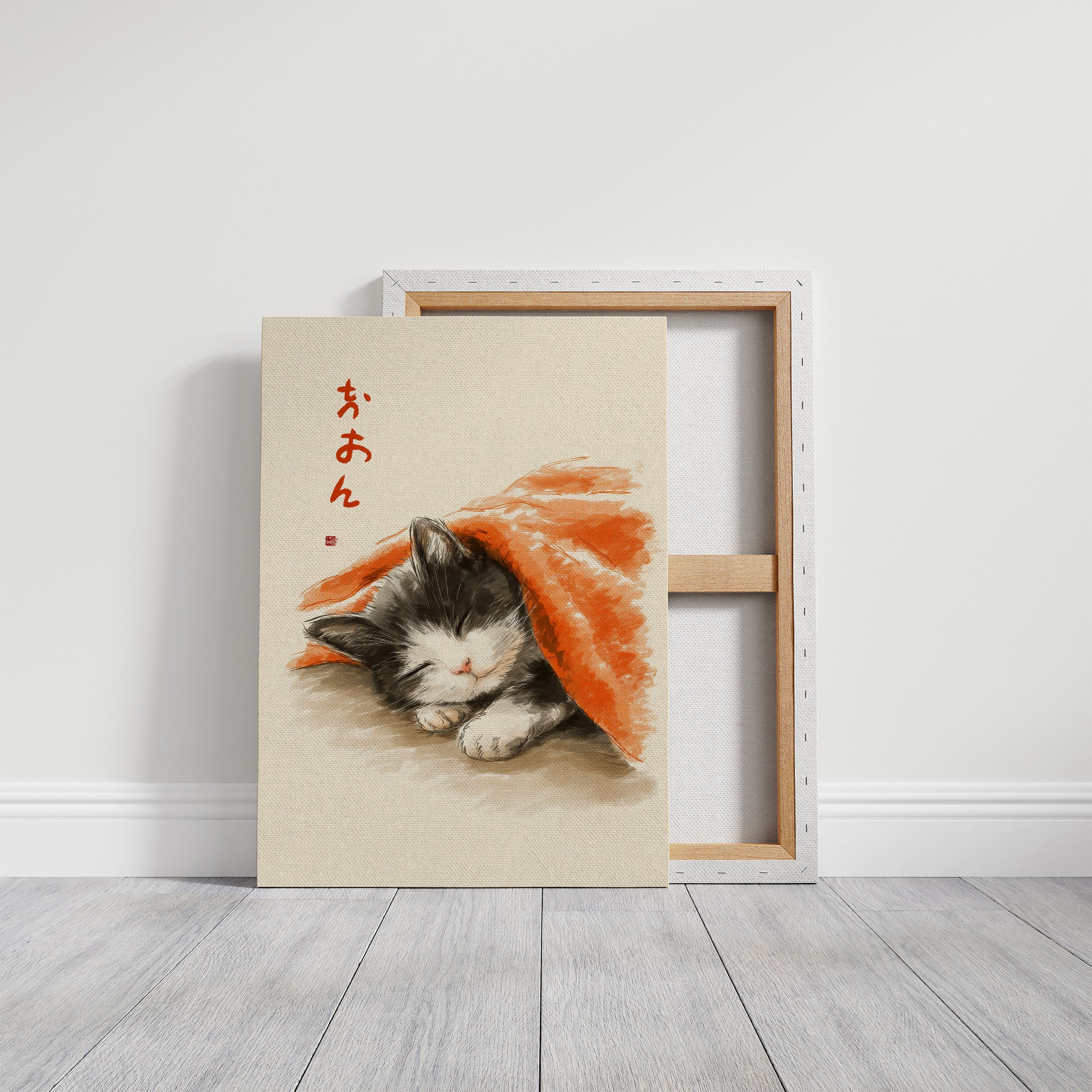 Sleepy Kitten's Japanese Afternoon Dream